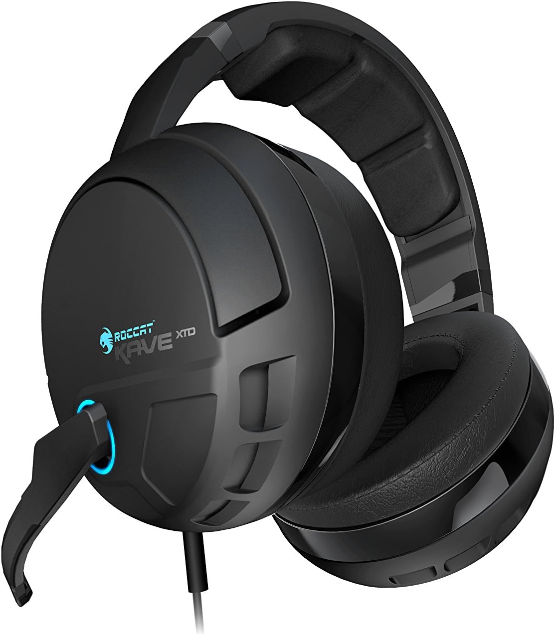 ROCCAT KAVE XTD 5.1 Digital – Premium 5.1 Surround Headset with USB Remote & Sound Card