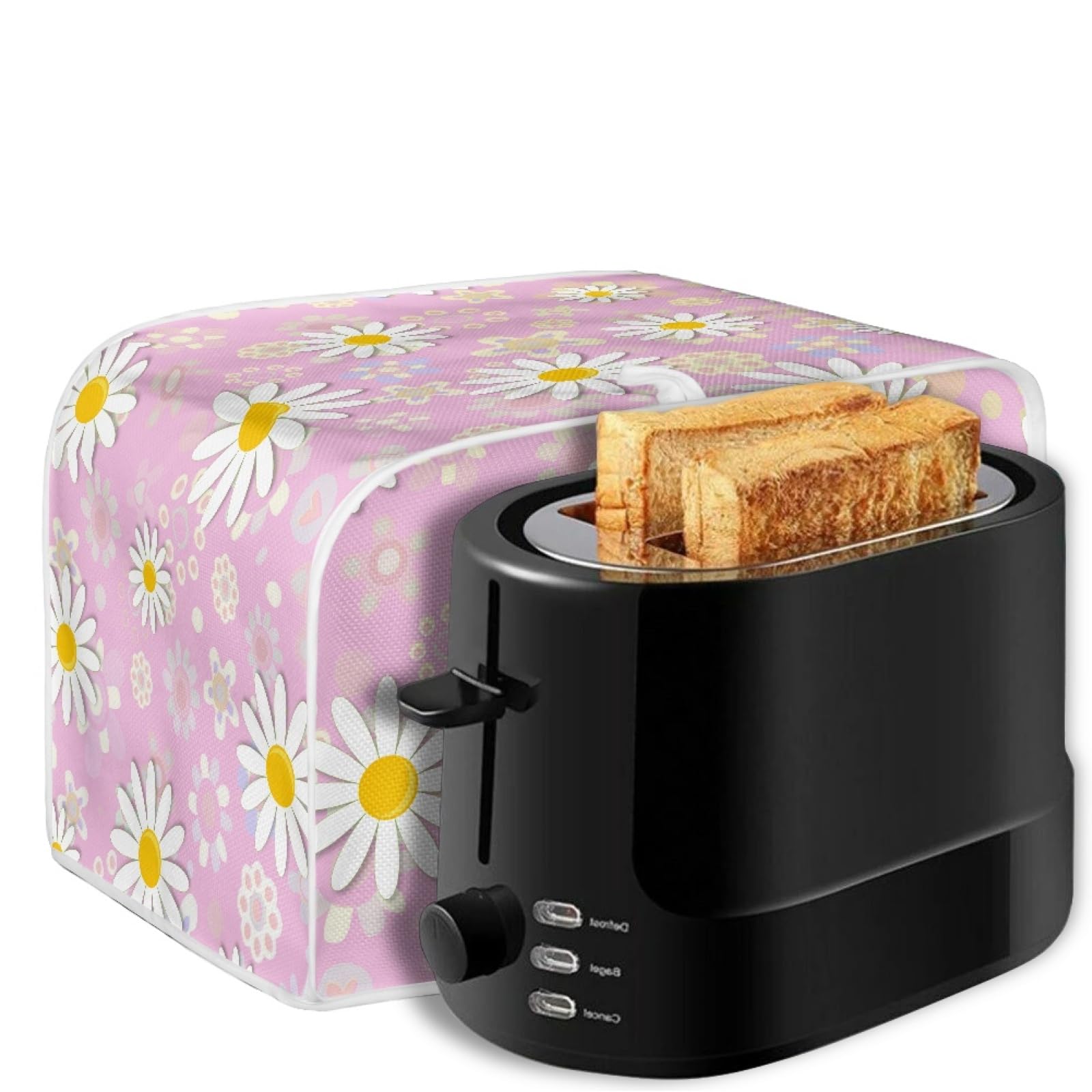 Housse De Protection Grille-Pain 4 Tranches – Motif Halloween Unique, Lavable, étanche – Sac Décoratif Anti-poussière Pour Toaster Et Petits Appareils