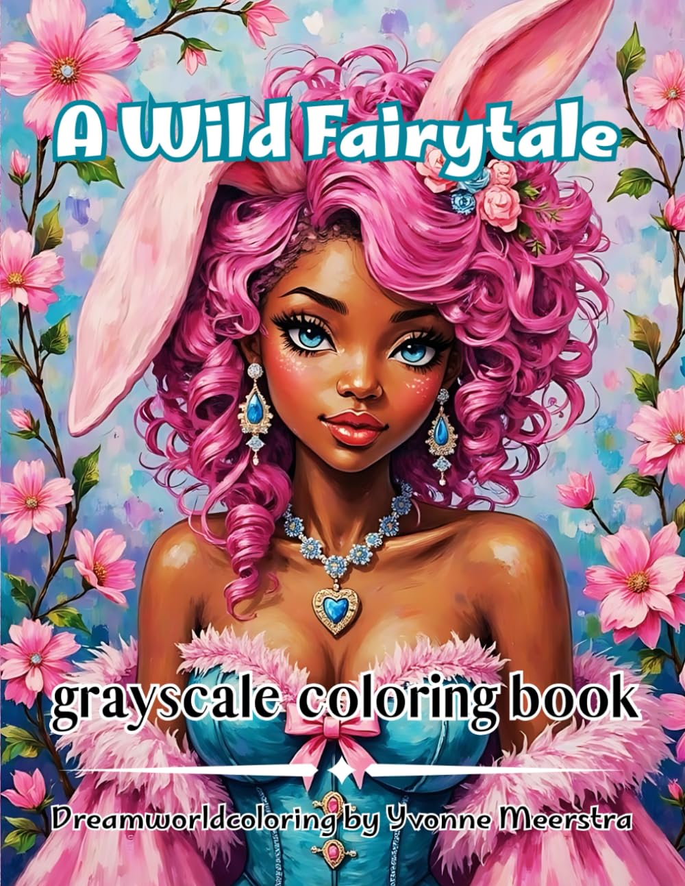 a wild fairytale: Magical women, woodland creatures & floral dreams in exquisite fine-art coloring pages