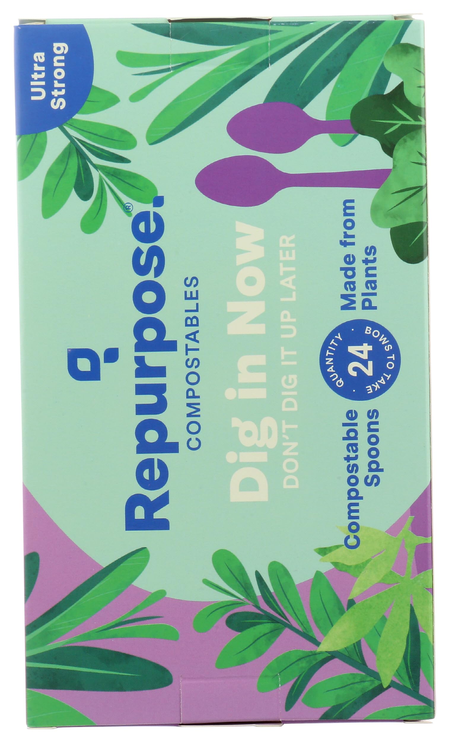 Repurpose 855995003075 Disposable Tableware, Off-White