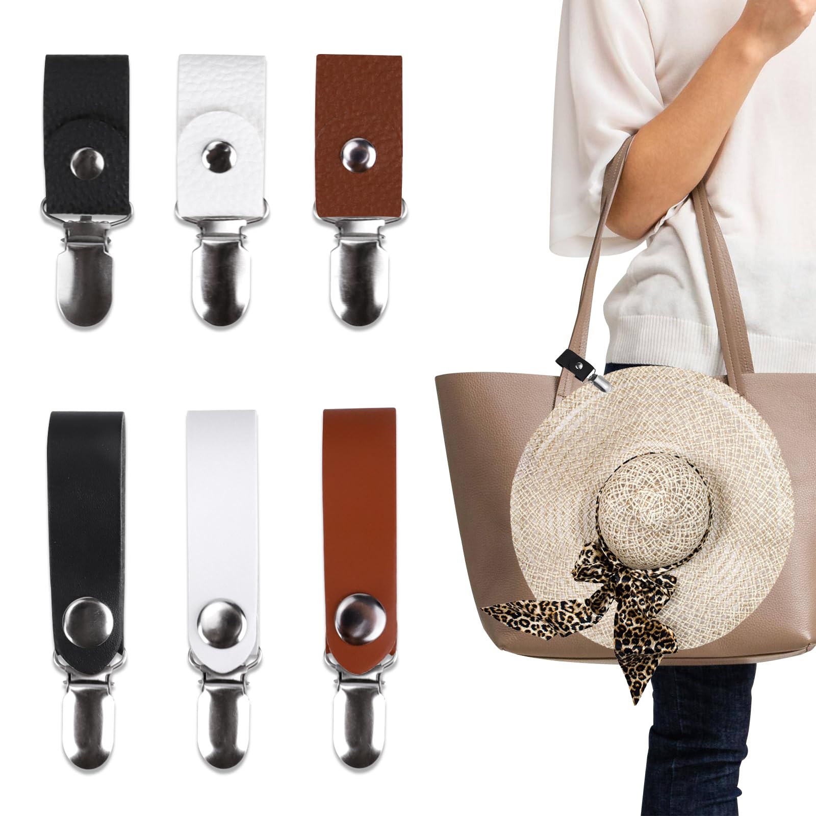 Lot De 2 Clips Magnétiques Pour Poussette - Avec 2 Pièces De