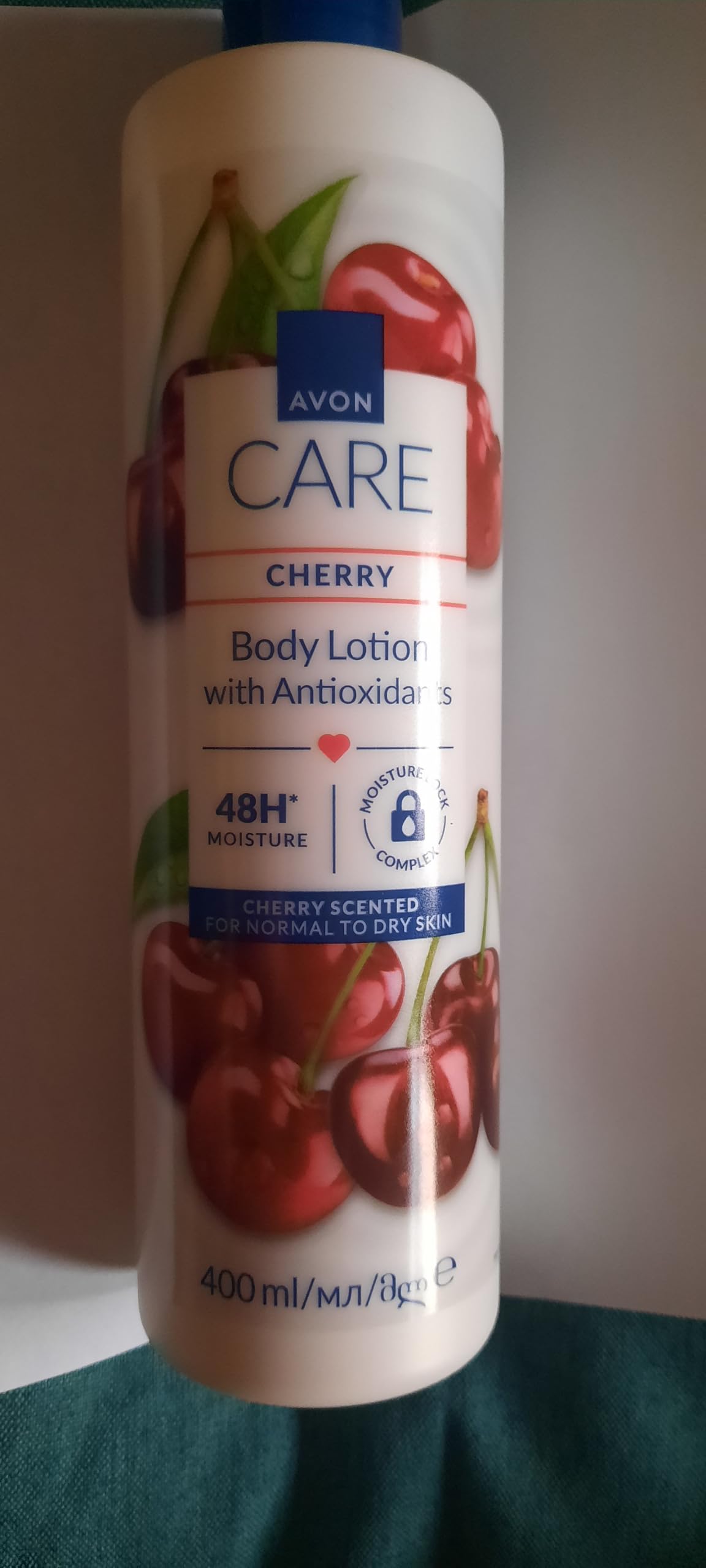 Cherry body lotion, 400 ml (Pack of 1) - Image 2