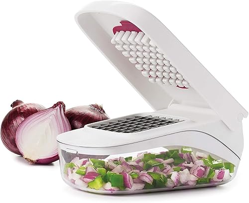 Miniatura 3 de Picador de verduras con contenedor, máquina trituradora de alimentos de queso de frutas, cebolla, patata, zanahoria, col, cortador de verduras, sin