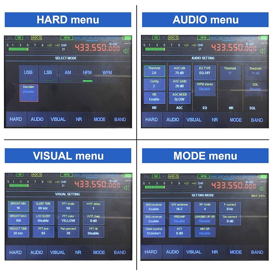 Amazon.co.jp: SDR 受信機,50K〜2000MHz 3.5inch Malahit DSP