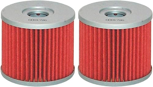 Hiflofiltro Filtro de aceite HF681 Premium (paquete de 2)