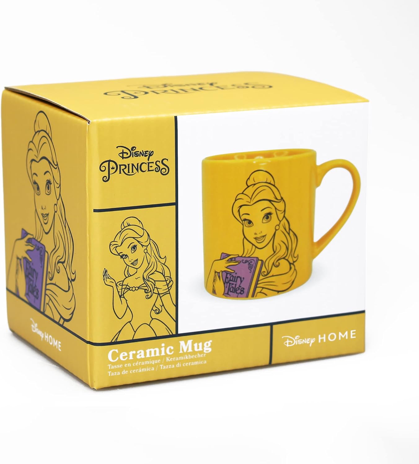 Beauty And The Beast (Books) 11oz/315ml White Ceramic Mug main image 1