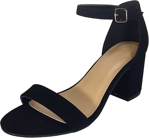 womens 2 inch block heels