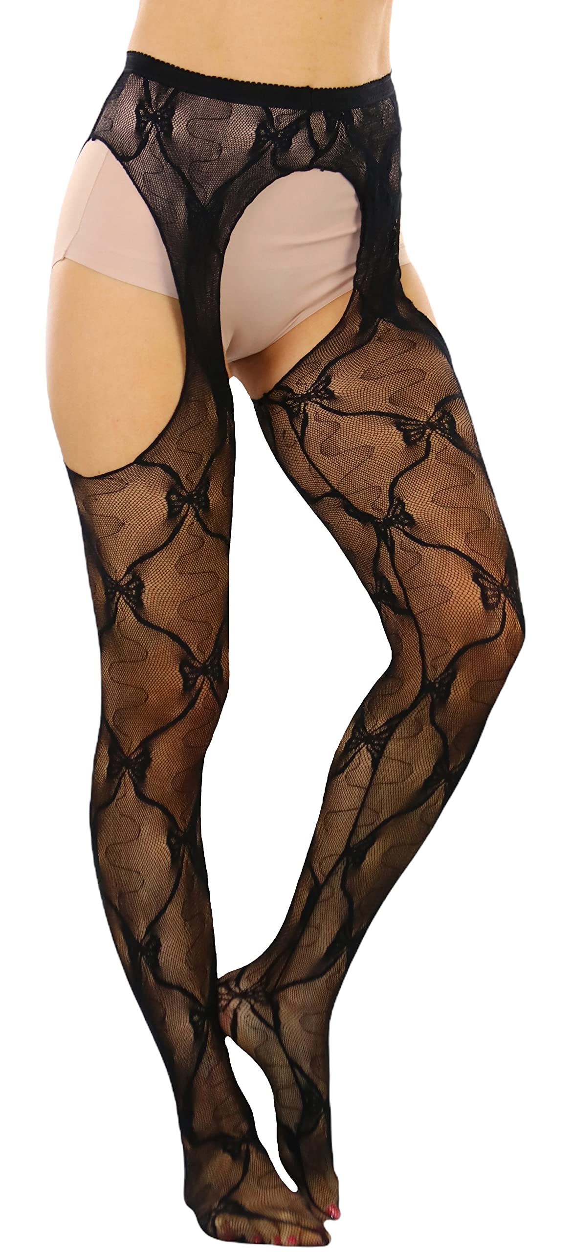 ToBeInStyle Women's Suspender Pantyhose