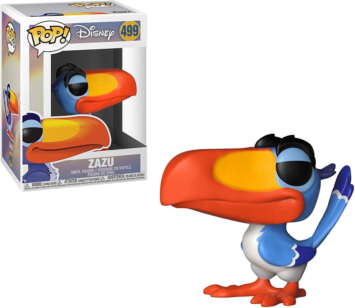 Disney: The Lion King - Zazu Funko Pop! Vinyl Figure (Includes Compatible Pop Box Protector Case)