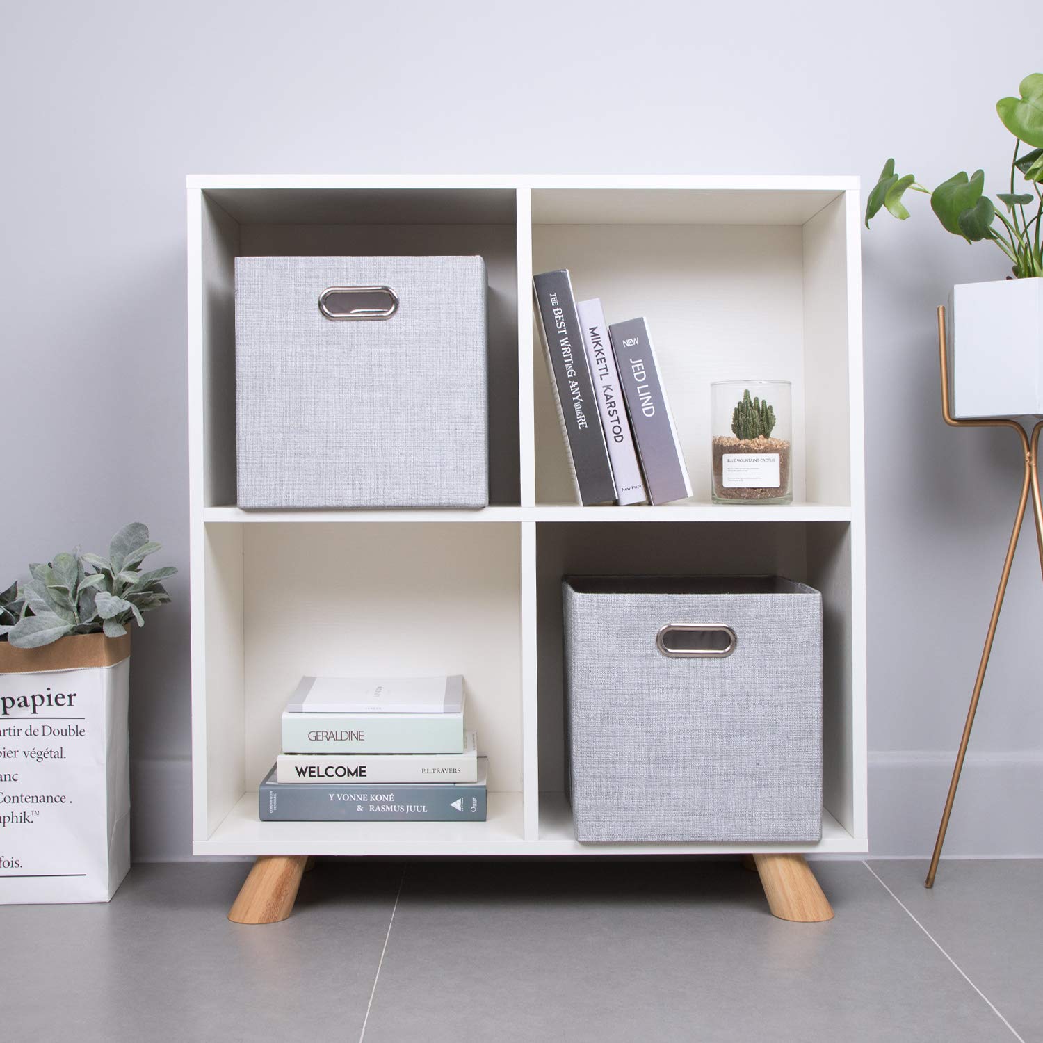 Buy Posprica Kallax Cube Storage Boxes, 28×28cm Collapsible Storage