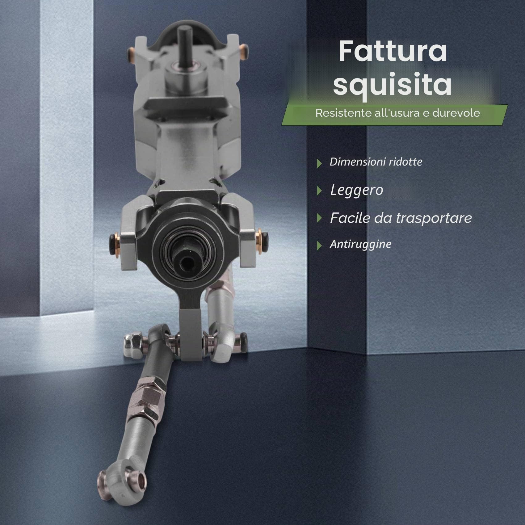 Metallo Anteriore Centrale Posteriore Frattura Asse Cambio per B16 B36 FY004 1/16 RC Auto Camion Upgrade Parti Accessori