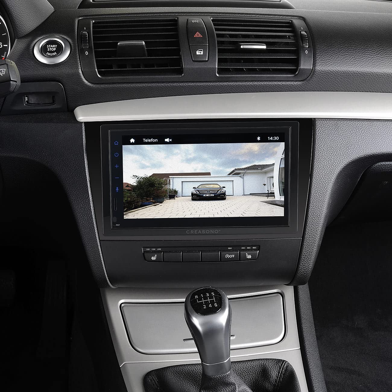 Auto Navi: 2-DIN-Autoradio mit Apple CarPlay, DAB+, Freisprecher, 17,1-cm-Display (DAB nachrüsten, 2 DIN Autoradio mit Navi und DAB+, SD)