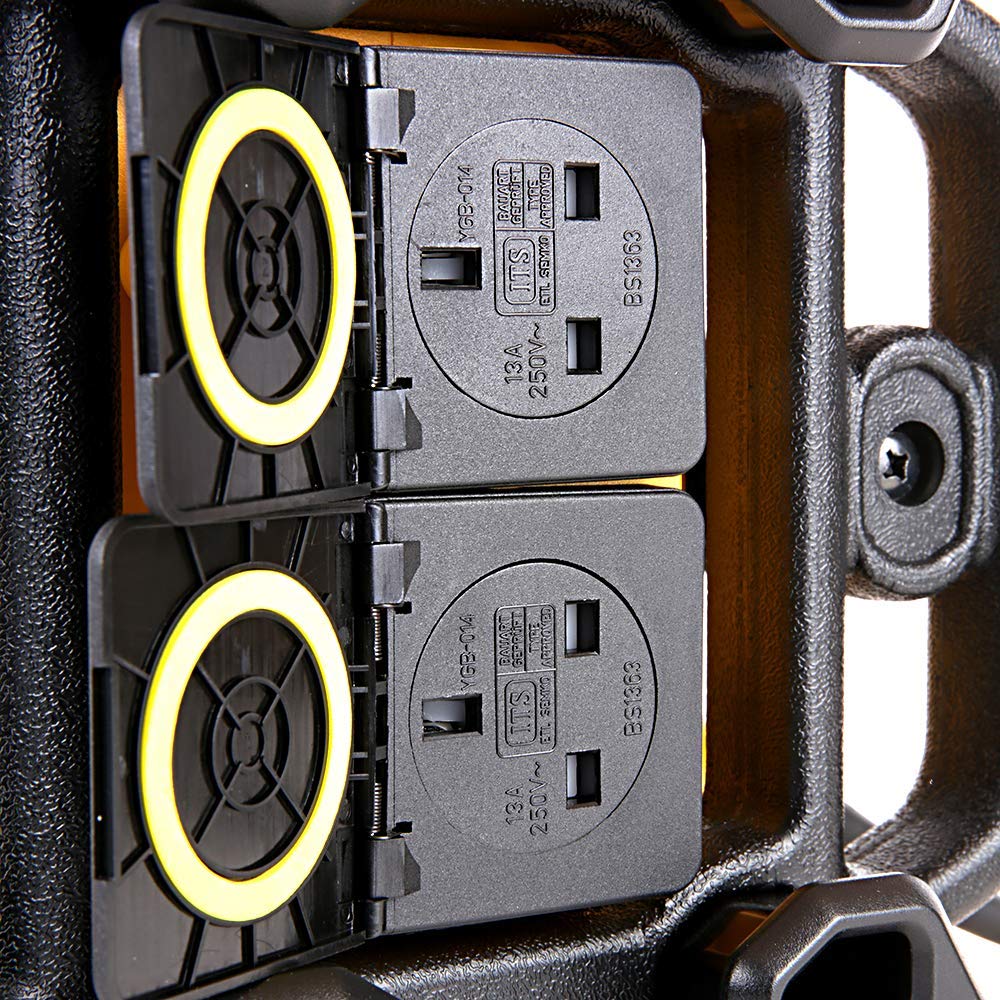 DeWalt DCR017-QW - Radio para obras, batería/cable, con función de carga, batería Li-Ion