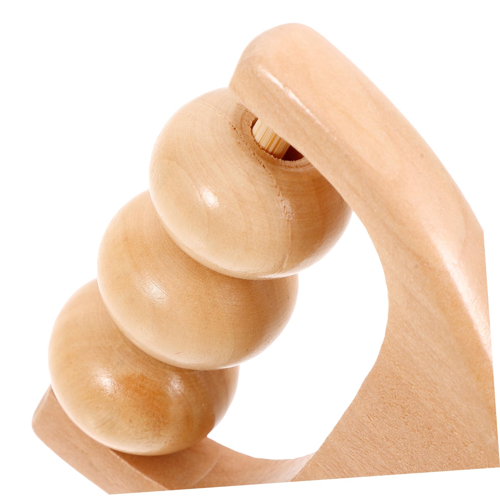 CALLARON Herramienta De Rodillo De Masaje De Madera Rodillo Para Pies y Pantorrillas Herramienta De Masaje Manual Para Relajar Músculos De Espalda Cuello y Piernas Casa