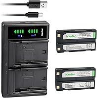 Vista 7 de Kastar Paquete de 1 batería Ei-D-Li1 y cargador USB LTD2 de repuesto para Trimble TSC1 Data Collector 5800 GPS, TSC1 Data Collector R7 GPS, TSC1