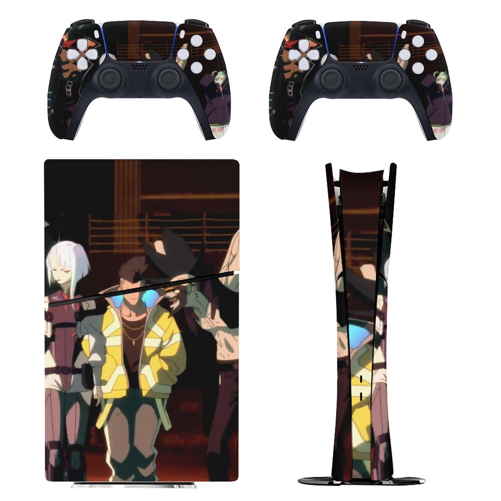 Amazon.co.jp: PS5 Slimスキンシール サイバーパンク エッジランナーズ 