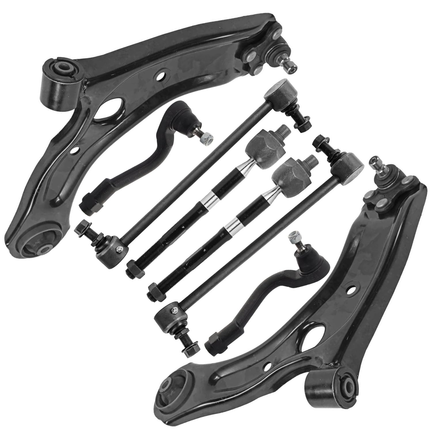 Detroit Axle - AWD 8pc Front End Kit for 2017-2019 Kia Sportage 2016-2018