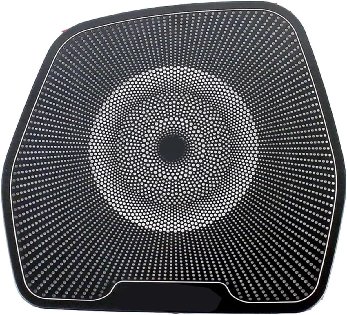 LHD Car Audio Speaker Cover Door Horn Trim Accessories Compatible C-Class W205 GLC X253 2016-2021(Black)