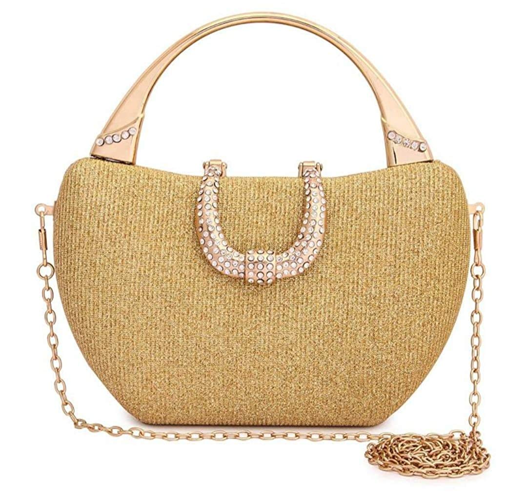 TOOBA Girls And Women Multipurpose Evening Box Clutch (Gold). (B085S73NJ3) Amazon Price History, Amazon Price Tracker
