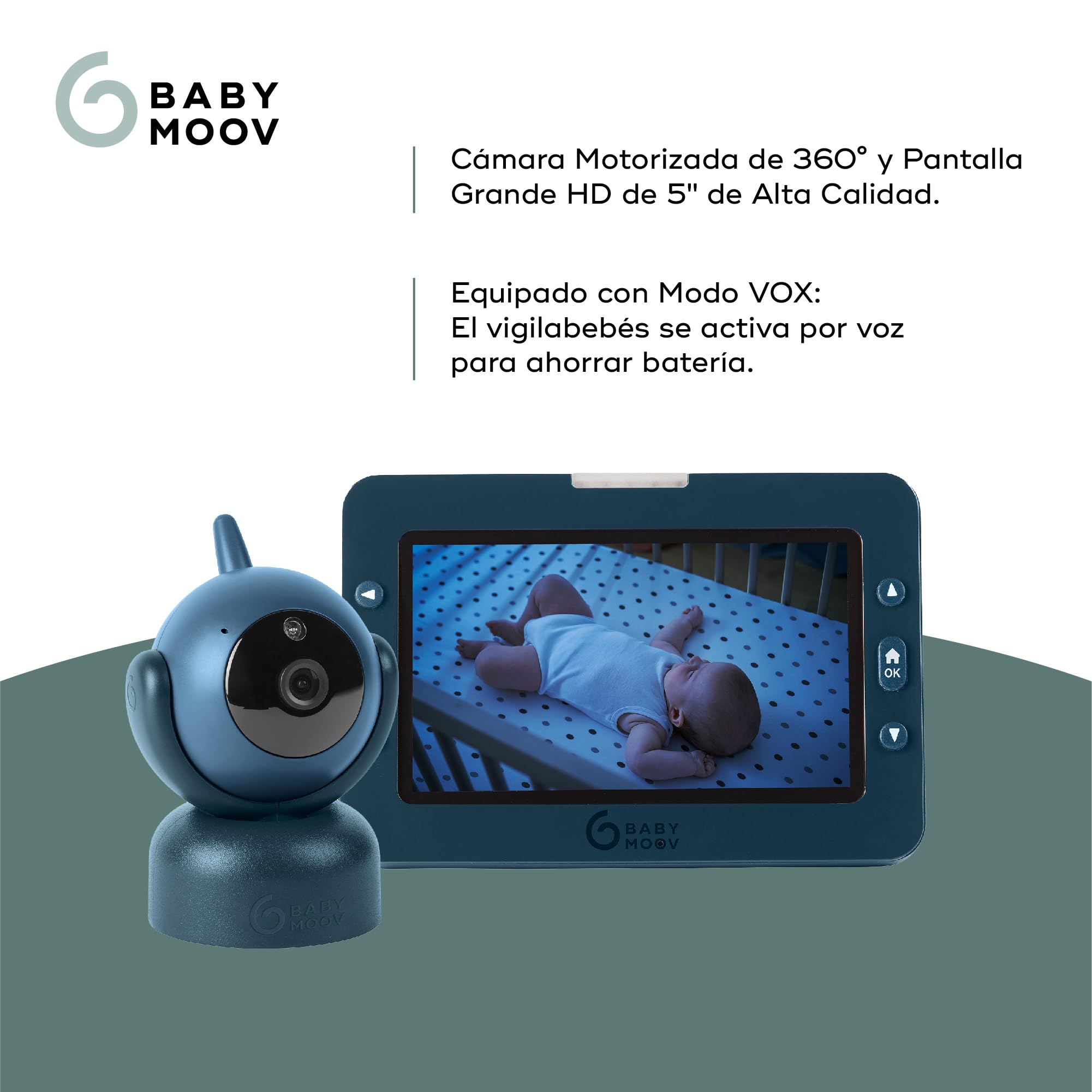 Babymoov Vigilabebés de Vídeo YOO Master+ HD