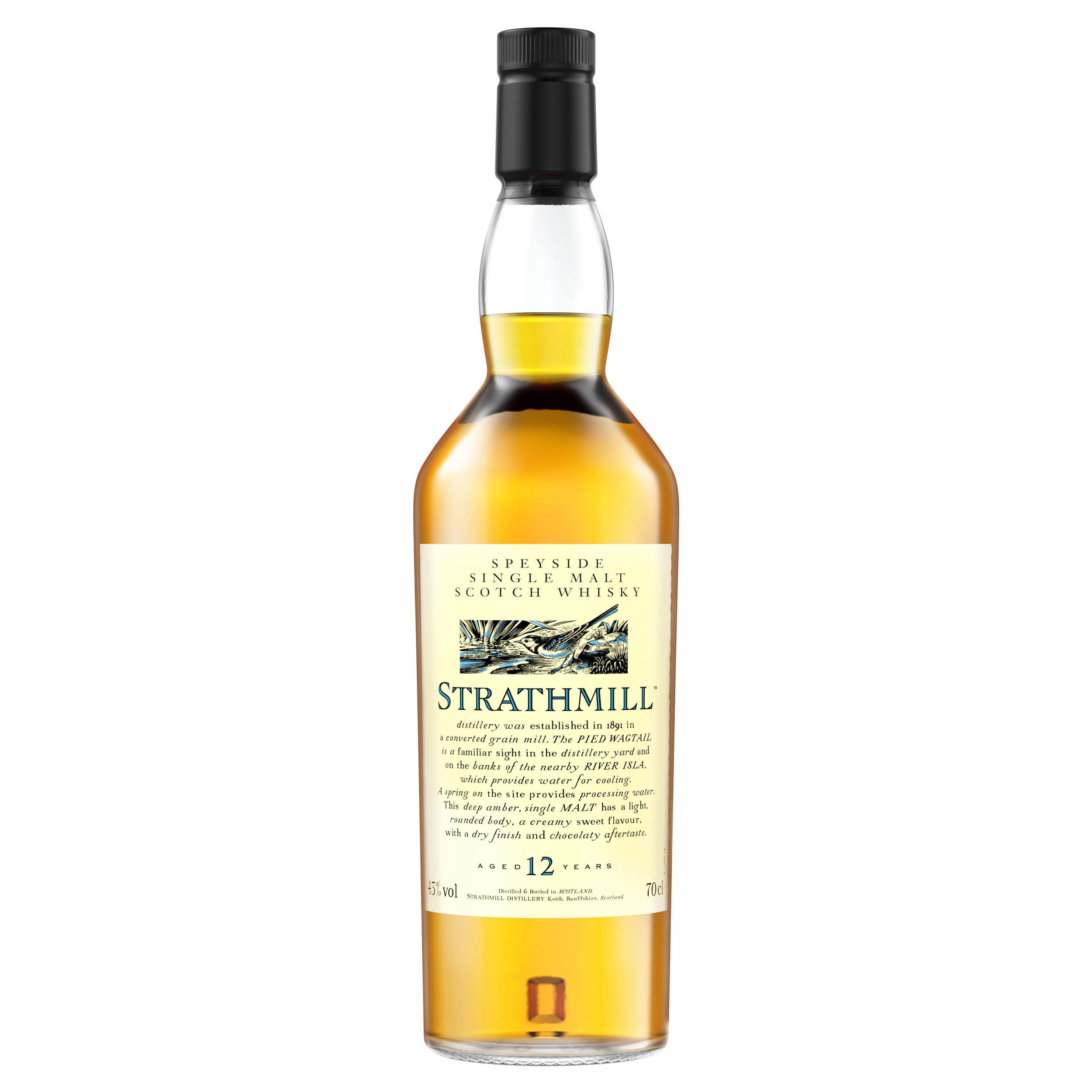 Strathmill 12 Jahre Single Malt Scotch Whisky 70 Cl – Flora & Fauna Collection