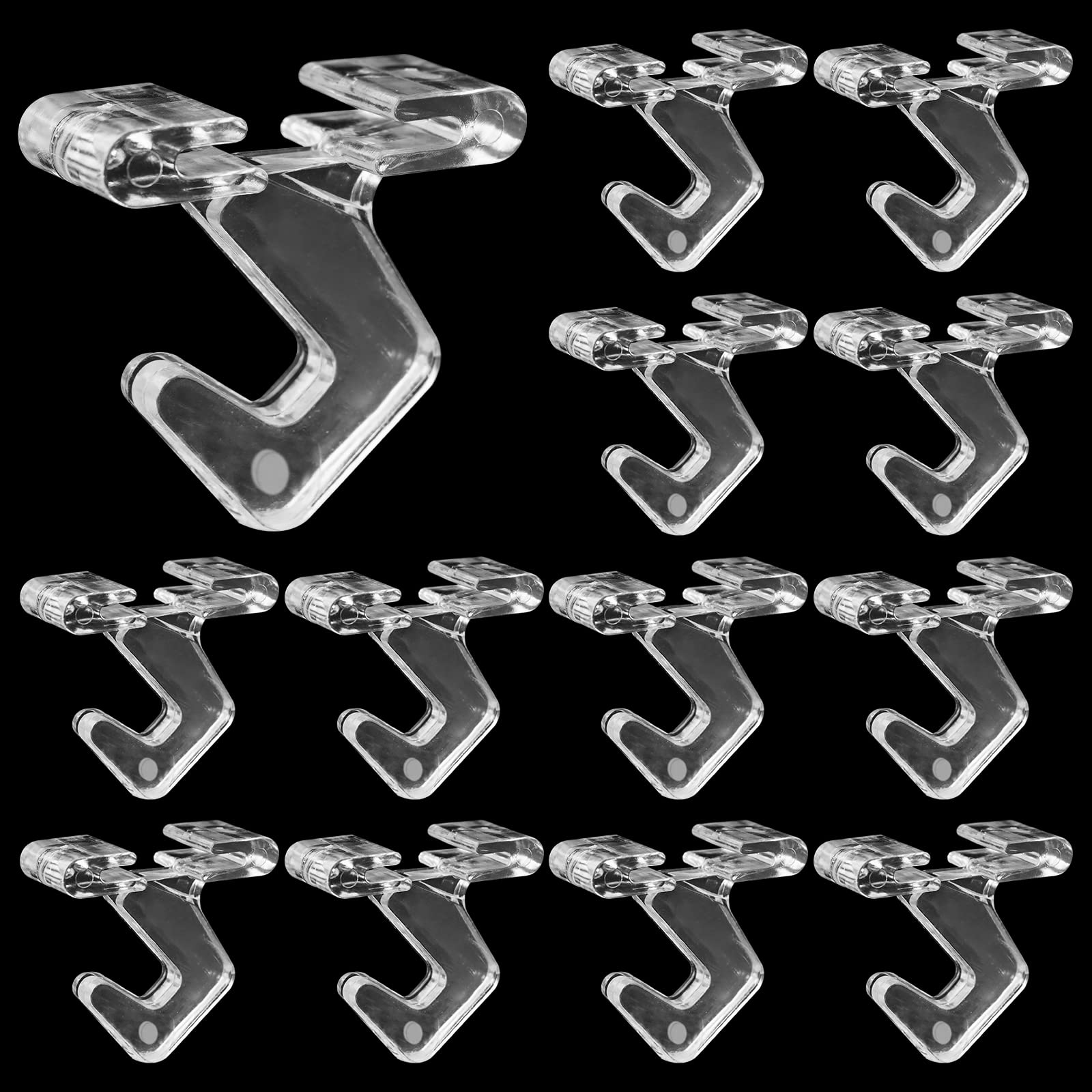 Buy OALEN 12 Clear Drop Ceiling Hooks Polycarbonate Ceiling Hanger T