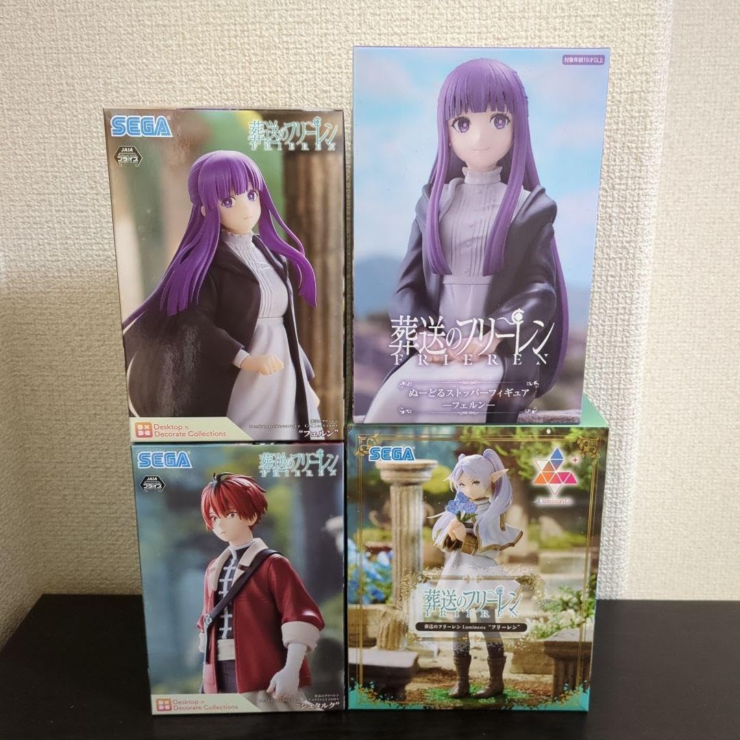 葬送のフリーレンフィギュアセットぬーどるストッパーフェルンシュタルク