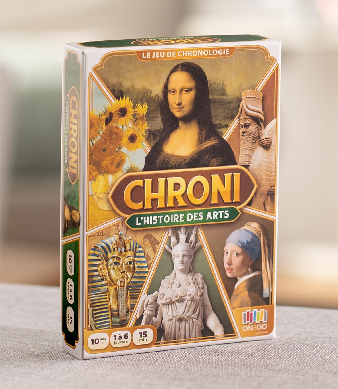 Chroni - Le Grandi Invenzioni: Gioco Da Tavolo Storico Per 1-6 Giocatori, Dagli 10 Anni, Made In France