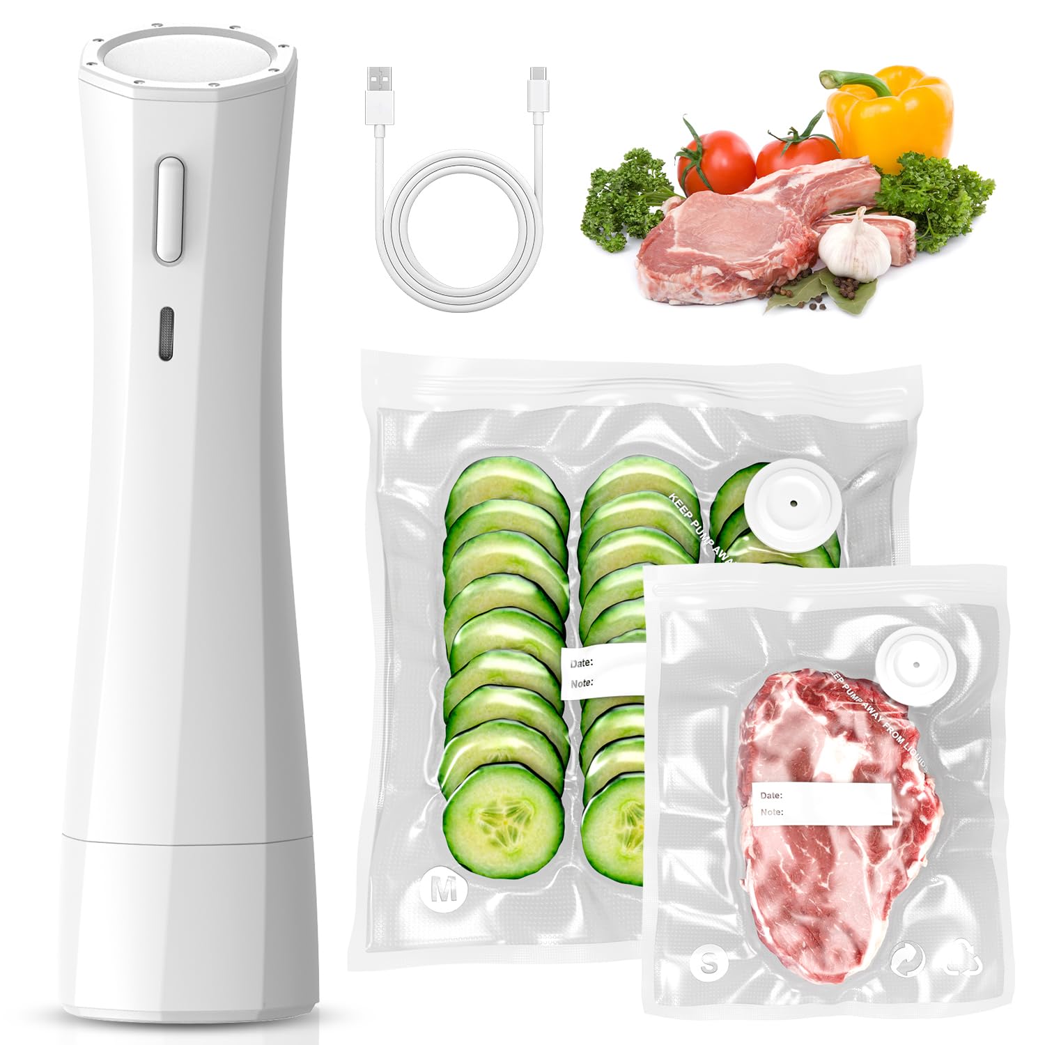 QUWRI 65 kPa Handheld Vacuum Sealer