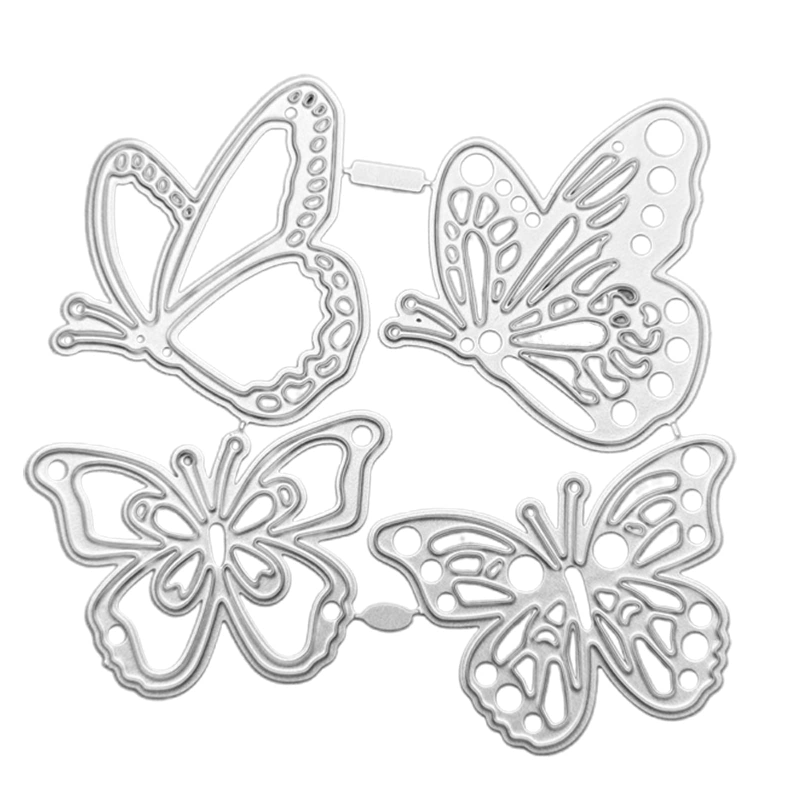 NEWFT Flying for Butterfly Metal Cutting Dies Carbon Steel Stencil Mold Embossing Pattern for Children Adults Proje Metal Cutting Dies Stencils