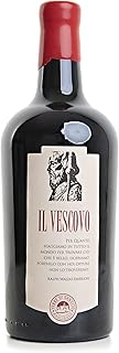 Terre Di San Vito Il Vescovo Organic Red Wine 75cl (ABV 13.5% Alcohol) | Company’s Flagship Italian Red Wine – Mix of 70% Malbec and 30% Cabernet Sauvignon | Steel Barrel-Aged for Over a Year