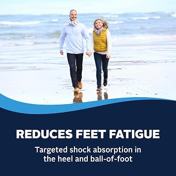 Airplus Super Gel Cushion Insole for Mens Shoe Sizes 8-14 All-Day Comfort, Shock Absorption, Gel Zones, Full-Length Footbed, Trim-to-Fit for Casual, Athletic, Dress Shoes, and Work Boots