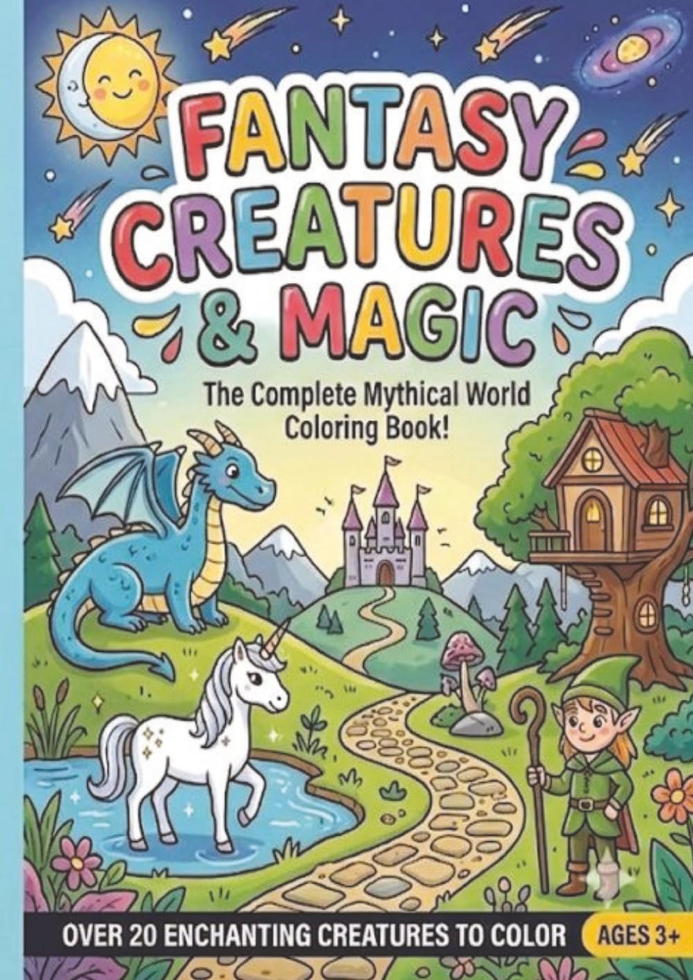 Fantasy Colouring Book