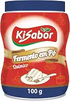 KiSabor Fermento Em Pó Químico Kisabor 100 Gramas