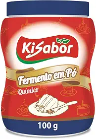 KiSabor Fermento Em Pó Químico Kisabor 100 Gramas