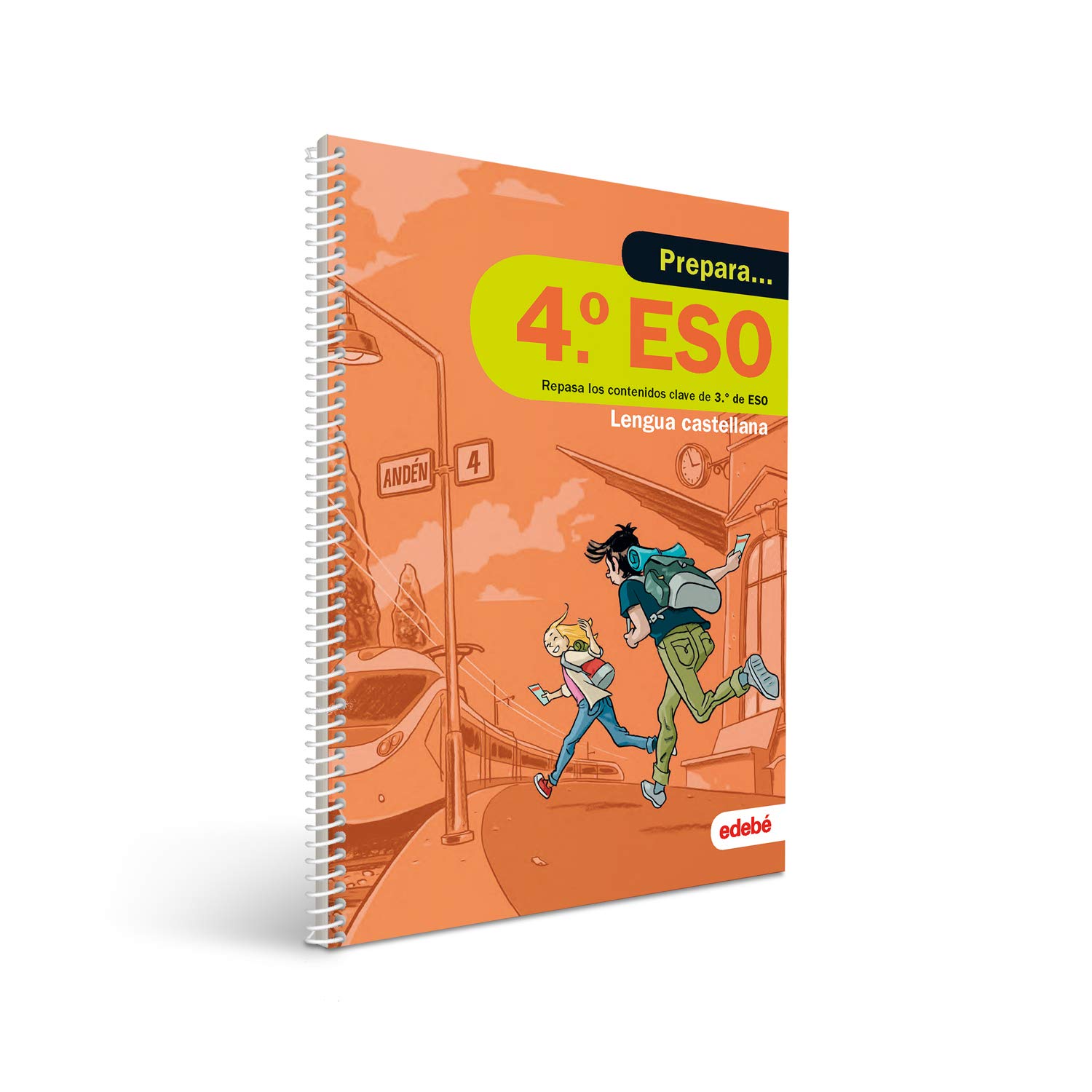 PREPARA LENGUA CASTELLANA 4 ESO: Repasa los contenidos clave de 3.º de ESO de Lengua castellana - 9788468341453 (CUADERNOS DE VACACIONES)