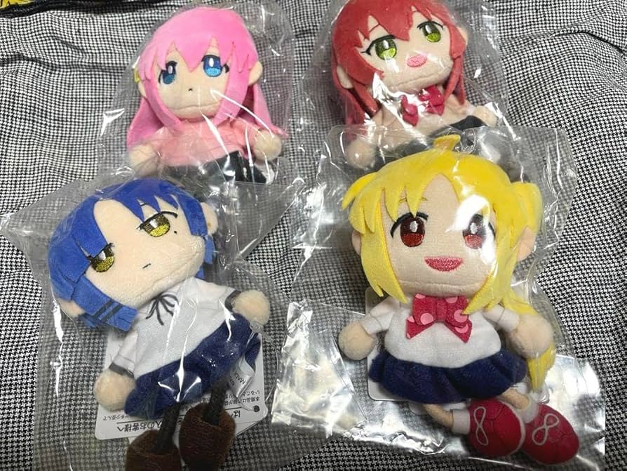 ぼっちざろっく ぱぺっとちゃーむ 4点セット 劇場総集編「ぼっち・ざ・ろっく！」ぱぺっとちゃーむ（全4種）