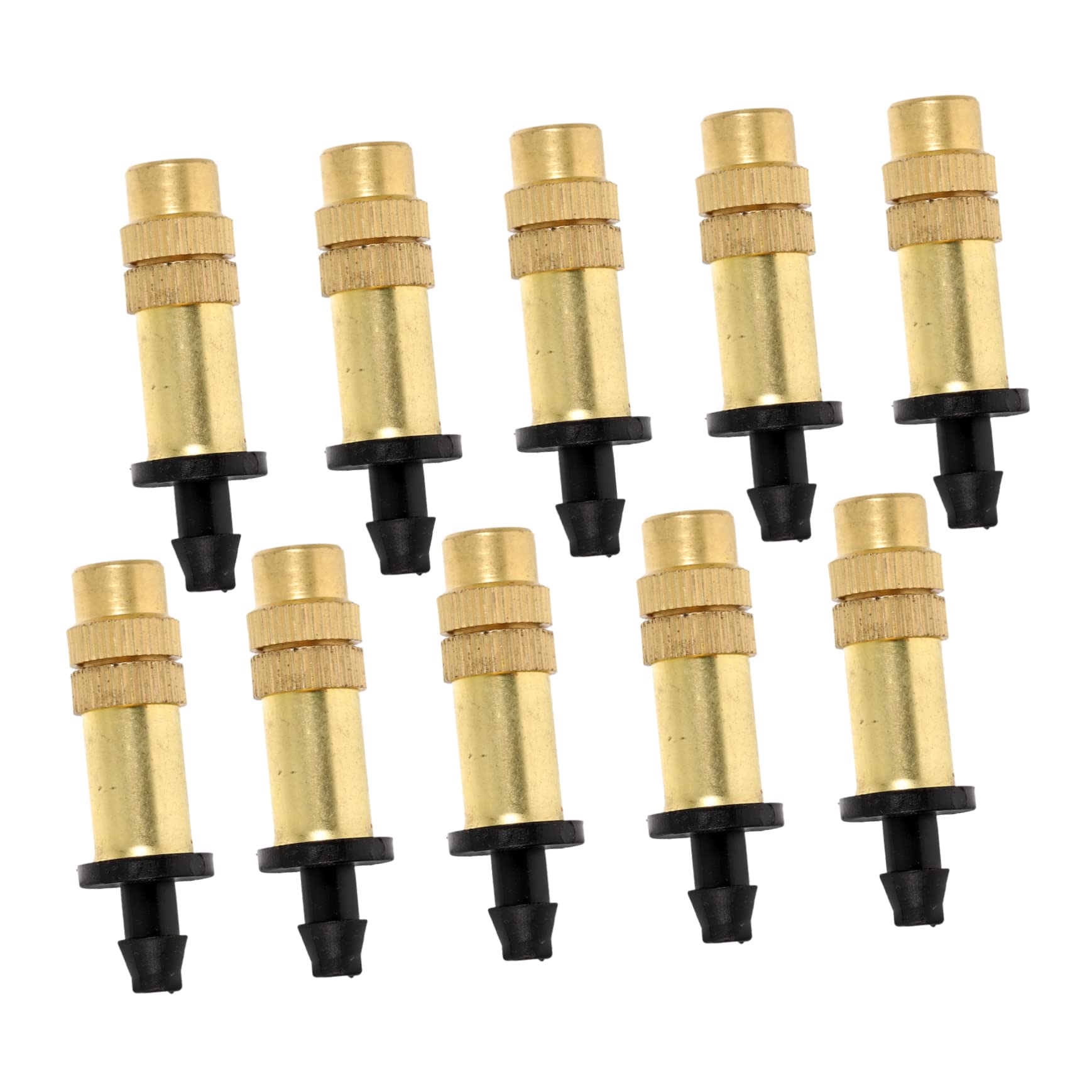 LIFKOME Copper Misting Nozzle for Irrigation Cooling System Compatible with Hose Efficient Atomizing Sprayer for Outdoor Gardening and Watering