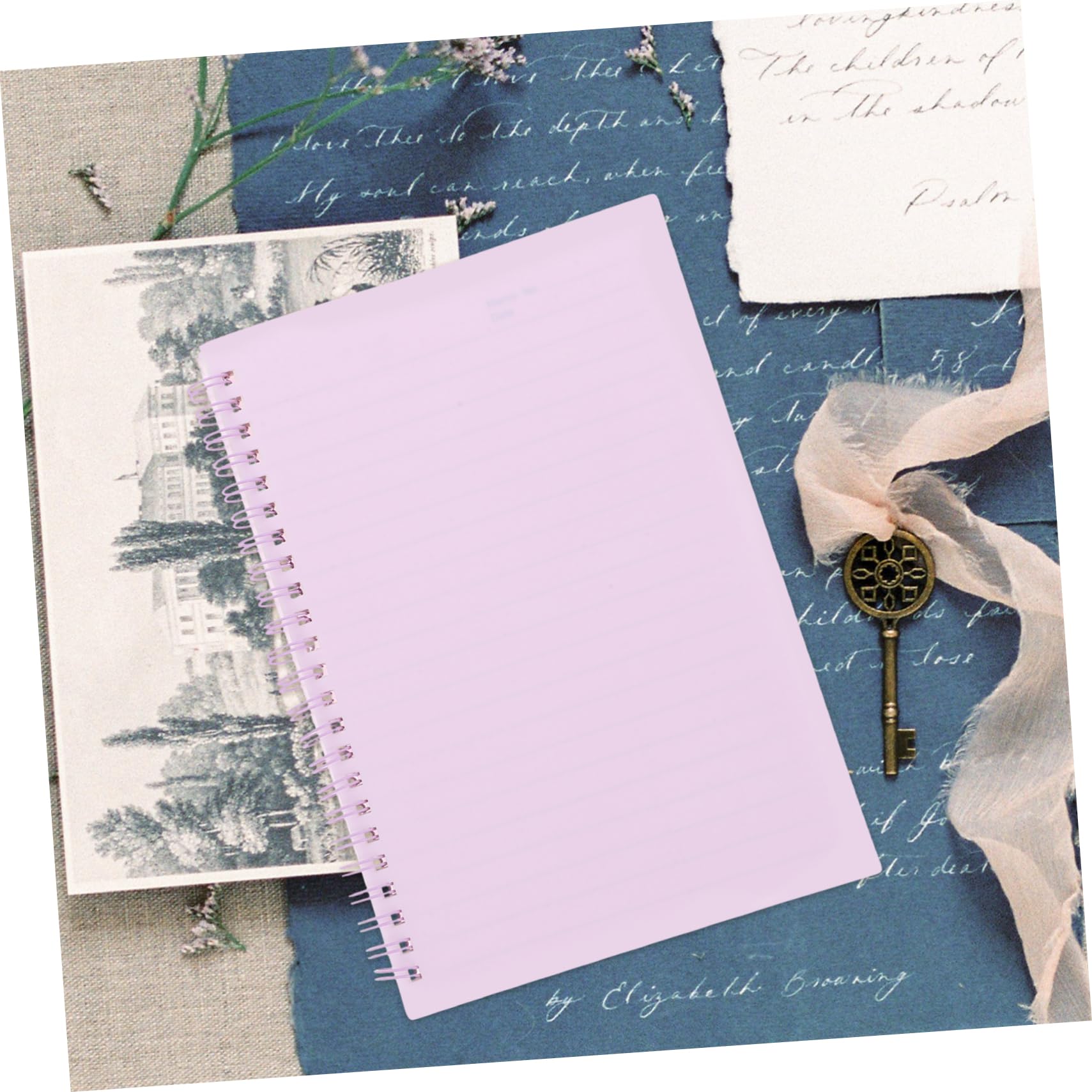SHINEOFI 5pièces Lot De Carnets à Spirale Pages Lignées Couverture Rigide Pour Prise De Notes Et Usage Quotidien