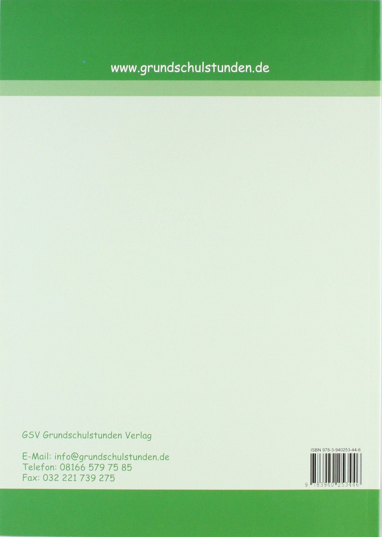 GSV Unterrichtsplaner für Grundschullehrer 2012/13: DIN A4 mit Fadenheftung