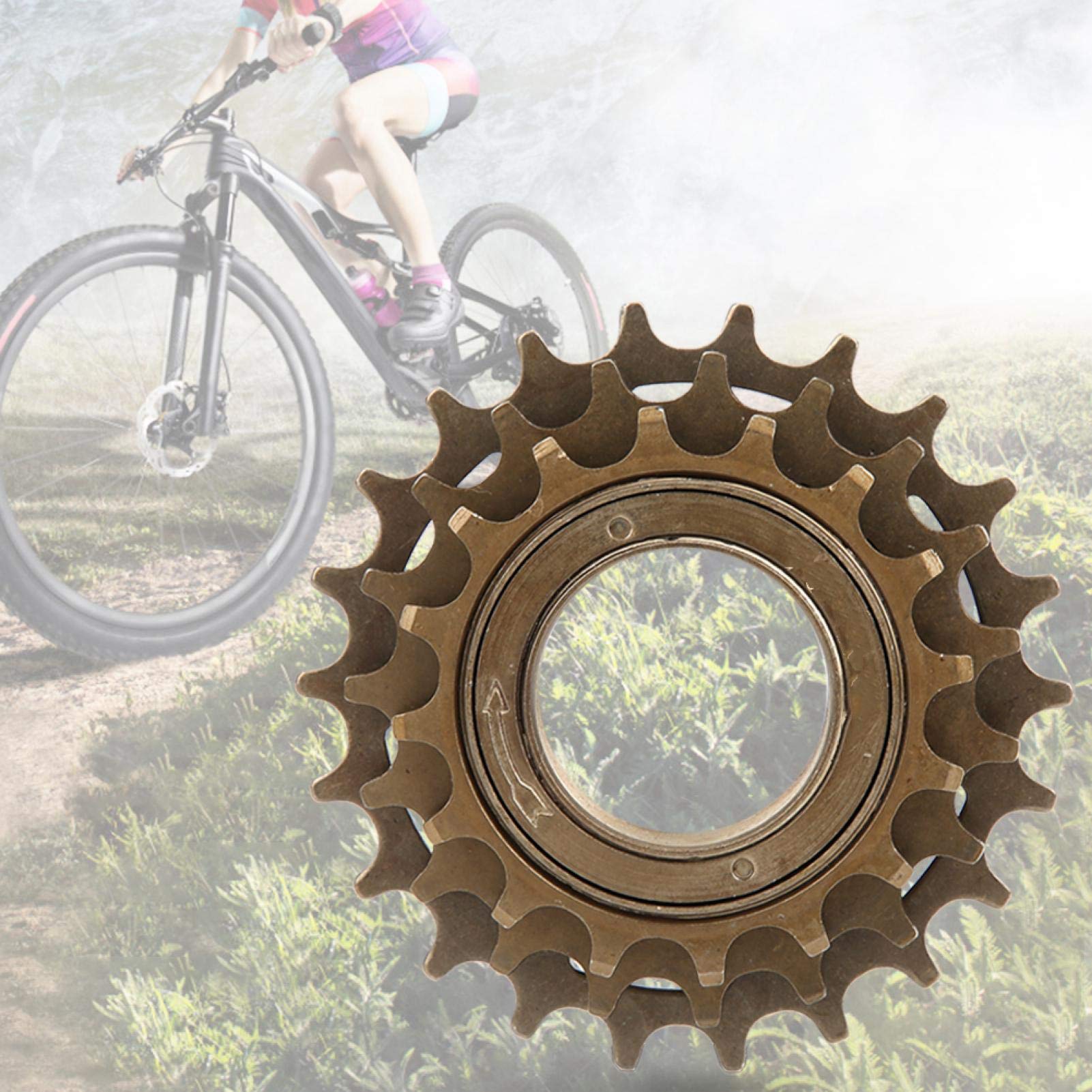 Roue Libre Vélo 3 Vitesses 18-21-24T – Engagement Renforcé Pour Stabilité Et Durabilité – Acier Usiné CNC