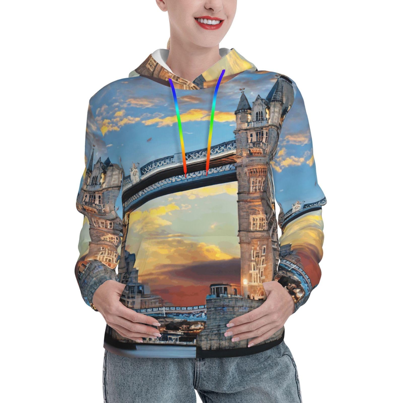 Sweat à capuche polyvalent EdWal pull idéal pour vos sorties urbaines - 8