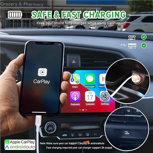 Miniatura 7 de Truntau Cable USB A a USB C, cable de carga tipo C de 6 pies, cable de carga USB C de sincronización de datos para Samsung S10 S9 S8 Plus A80 A71