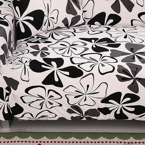 Miniatura 8 de Diyeeni Funda de sofá elástica a prueba de polvo, con alta elasticidad, fácil de instalar y quitar, lavable a máquina (individual 35.4-55.1 in)