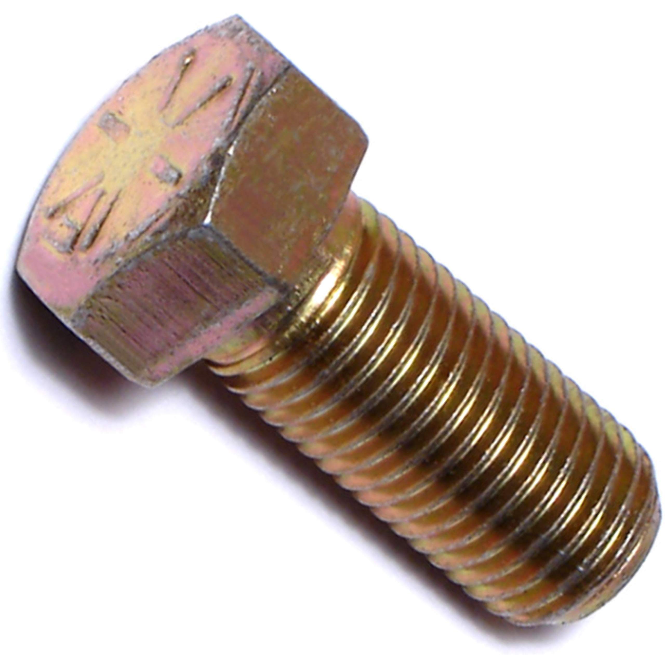Hard-to-Find Fastener 014973253127 7/16-50 cali x 2,5 cm klasa 8 cienkich śrub z łbem sześciokątnym, 50 sztuk