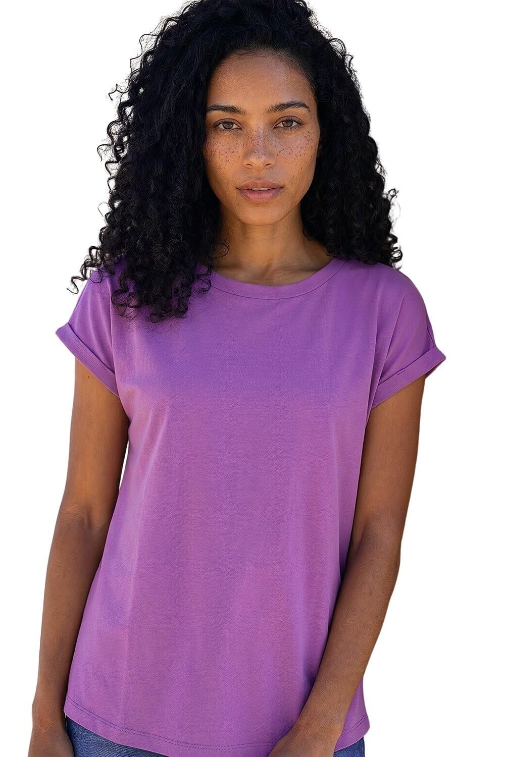 Roman - Women's T-Shirt - Cotton - Purple - Size 20