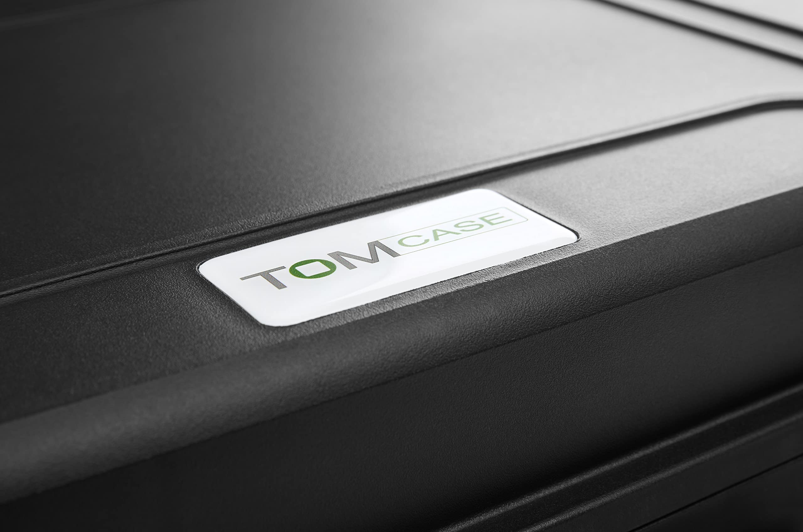 TOMcase wasserdichter Universalkoffer - Outdoor Case 34 x 30 x 15 cm mit Rasterschaumstoff/Würfelschaumstoff - IP67 Transportkoffer - Hardcase Made in Europe - schwarz