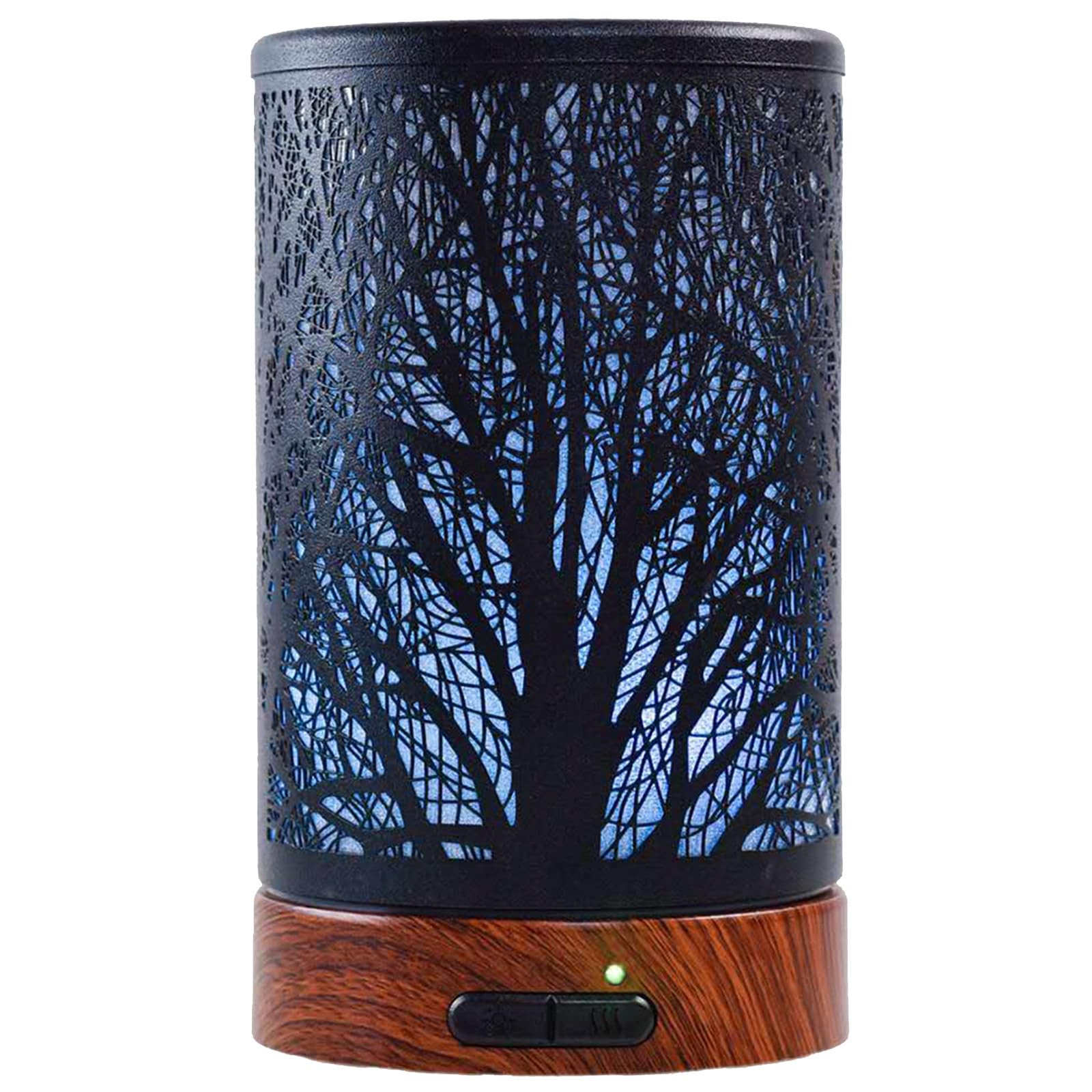Essential Oil Diffuser 150ml Metal Aromatherapy Oil Diffuser Ultrasonic Cool Mist Diffuser with Auto Shut-Off Protection,7 Colors Changed LED for Home Office SPA Yoga (A-Tree-150-IN) (B0DFQ1748Z) Amazon Price History, Amazon Price Tracker