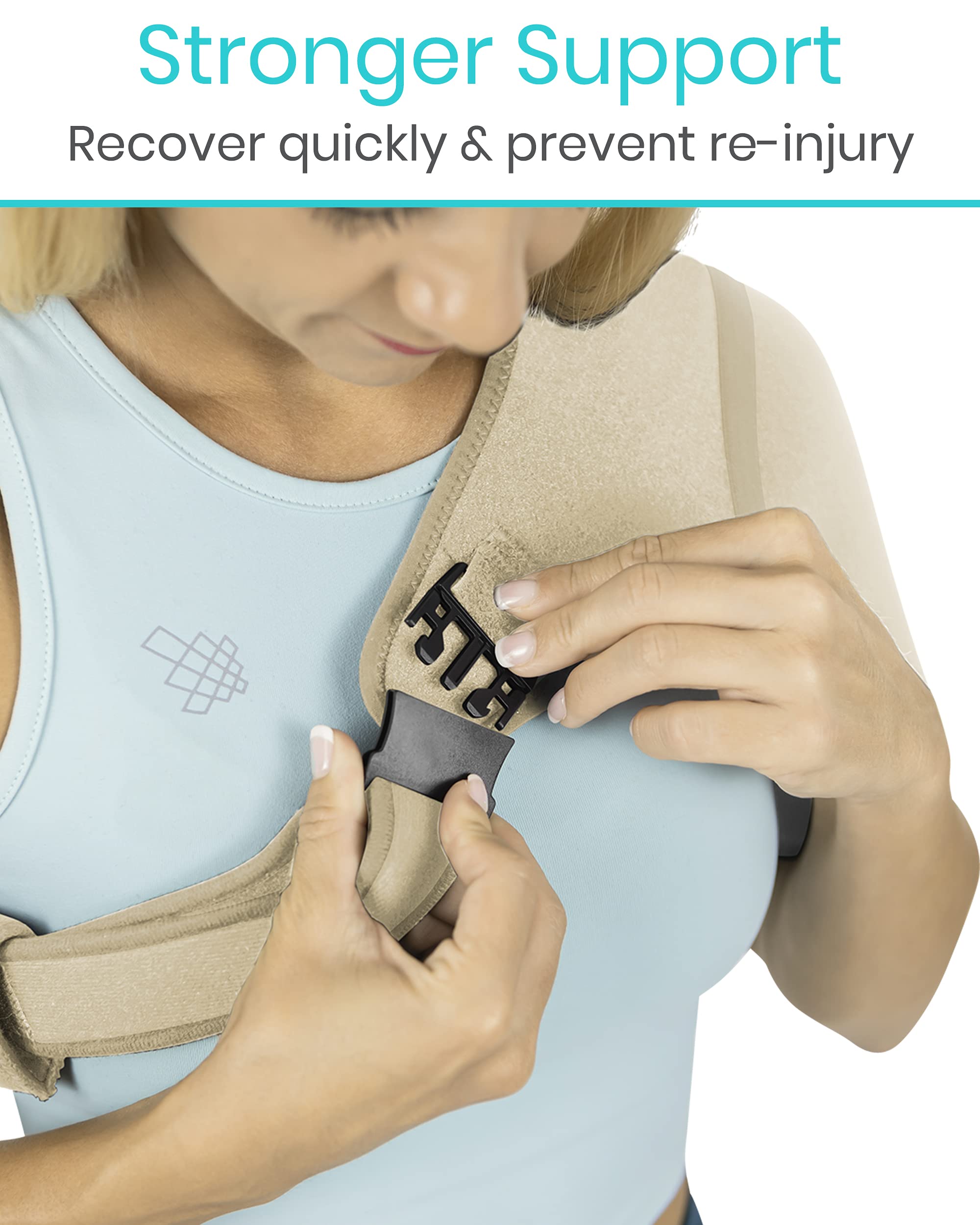 Vive Shoulder Brace Rotator Cuff Compression Support Men, Women