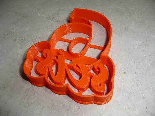 Miniatura 5 de NUMERO SEIS 6 CON PALABRA CORTADOR DE GALLETAS HECHO EN USA PR4126